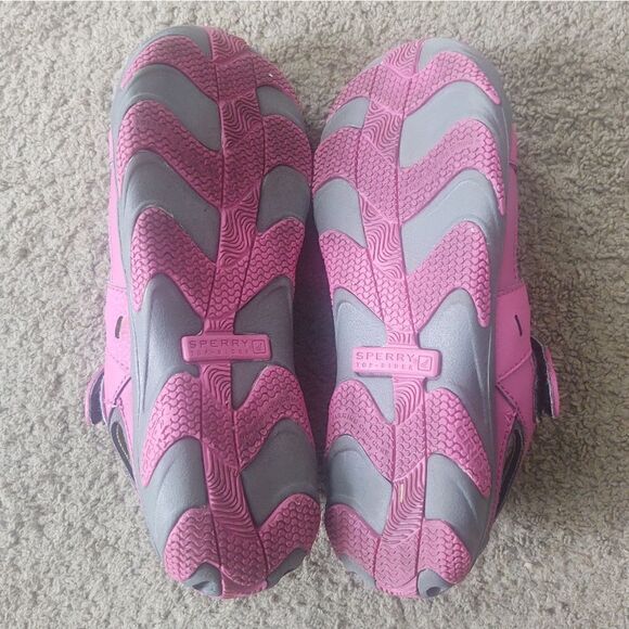 Sperry Top-Sider Wet Tech Fisherman Sandal Hot Pink Girls Size 4 PRE-OWNED - Picture 7 of 7